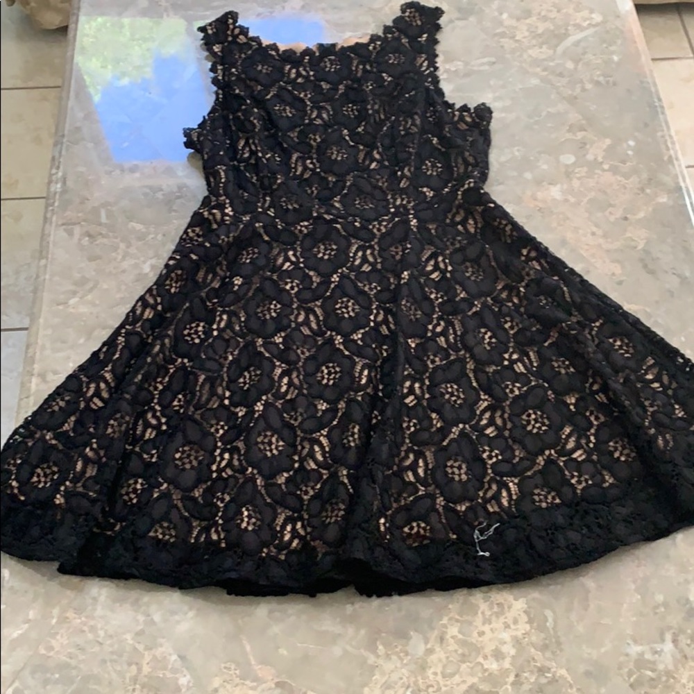 Cory studio black lace dress